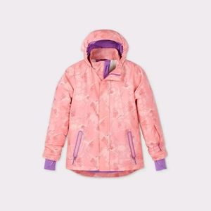 Girls pink anorak jacket